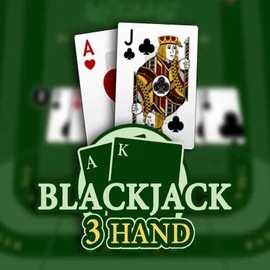Blackjack 3H (Habanero) slot logo by Habanero at Vulkan Vegas Casino