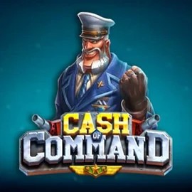 Slots logo of Cash of Command from Play'n GO at Vulkan Vegas Casino