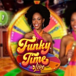 Enjoy Funky Time by Evolution – logo hosted on vulkancasino.eu