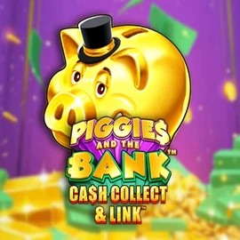 Piggies And The Bank Cash Collect & Link online game logo by Origins on vulkancasino.eu