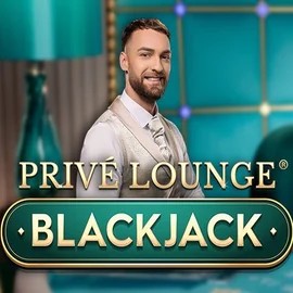 Privé Lounge Blackjack logo by Pragmatic Play at Vulkan Vegas Casino