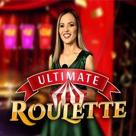 Ultimate Roulette online game logo by Ezugi on vulkancasino.eu