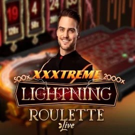 XXXtreme Lightning Roulette logo by Evolution Vulkan Vegas Casino